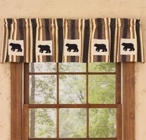 Park Designs - Canyon Bear Lined Valance #673-47B - Picture 1 of 1