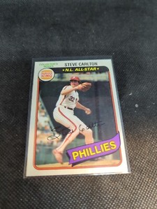 1980 Topps Burger King Steve Carlton 2