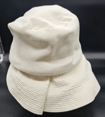 Evelyn Varon Vintage Pastillero Sombrero Sol Vestido Pesca Jardín Pascua Primavera Foto 1 de 4