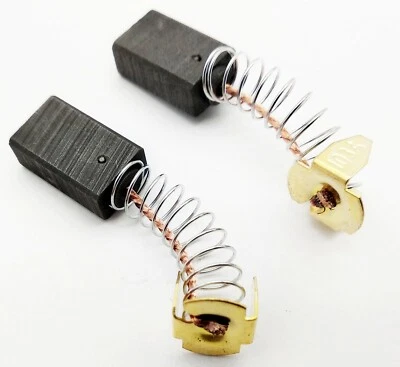 KRAFTFELD 1 par de carbones de motor para cepillos de carbón AEG BBS 100, BBSE 100, HBS 100, HBSE 100