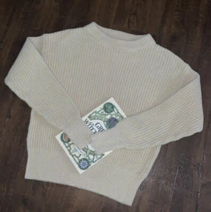 Universal Thread Cute Rainbow Pastel Chunky Cable Knit Sweater Size XS 🌈 - Picture 1 of 9