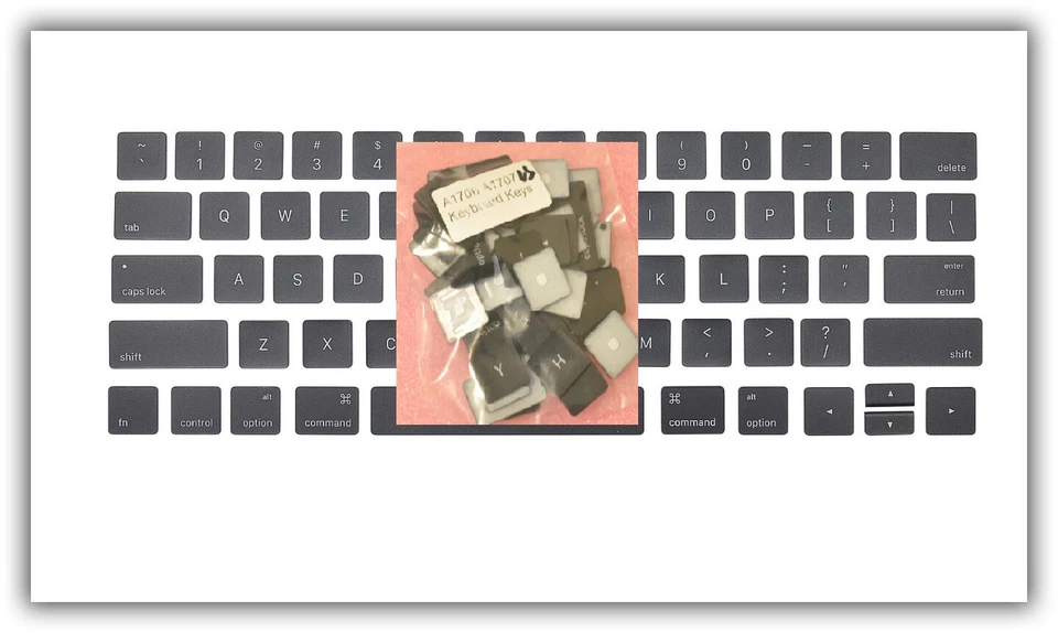 Full Set A1706 A1707 Keyboard Caps Keys For Macbook13'' 15'' 2016 2017 US Layout - Image 1 of 1