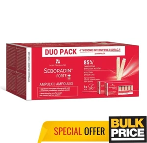 Seboradin Forte Duo Pack Anti-Hair Loss Ampoules Stimulate Growth 28 x 5.5ml - Picture 1 of 6