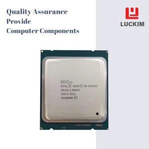 Intel Xeon E5-2643V2 CPU - Socket LGA 2011 4 Cores 8 Threads 3.4GHz 10MB L3 Cach - Picture 1 of 7