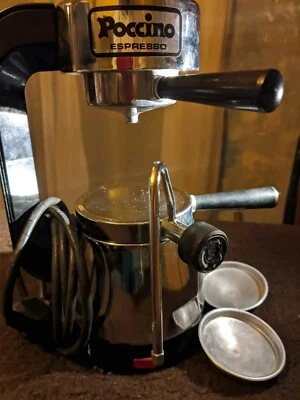 Vintage Poccino Espressomaschine, elektrisch, Siebträger 60/70er Tolles Geschenk - Bild 1 von 4