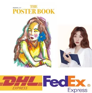 Das Posterbuch von Seulgi roter Samt Original Kunst Poster 10p 297x420 EXPRESS - Bild 1 von 9