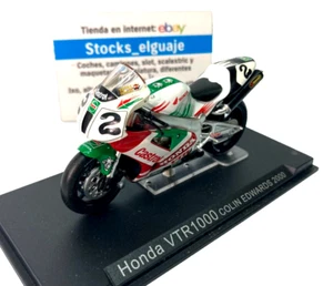 IXO ALTAYA 1/24 HONDA VTR1000 COLIN EDWARDS 2000 STOCKS EL GUAJE SUPERBIKE - Imagen 1 de 3
