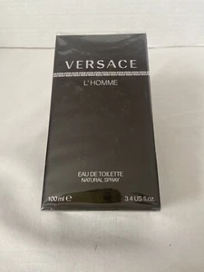 VERSACE L' HOMME edt 3.3 / 3.4 oz Cologne for Men 3.4 New in Box - Picture 1 of 3
