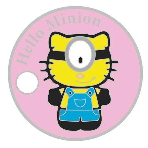 57093 - Hello Minion Pathtag (Geocoin Alt) Geocaching Swag - Bild 1 von 1