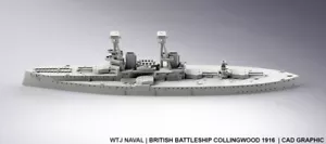 1:2400 HMS Collingwood 1916 - Picture 1 of 1