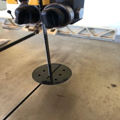 Rikon 14in Deluxe Bandsaw Zero Clearance Insert (3 Pack!) - Image 1 of 2