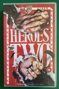 HEROES TWO (Shaw Bros., dir: Chang Cheh): vhs cult Kung Fu film, as new. - Picture 1 of 2