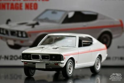 [TOMICA LIMITED VINTAGE NEO LV-N204c 1/64] MITSUBISHI COLT GALANT GTO MR 1971 WH Foto 1 de 4