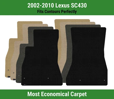 Lloyd Velourtex Front Row Carpet Mats for 2002-2010 Lexus SC430  - Image 1 of 4