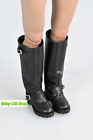 1/6 Martin Motorcycle Boots Short Boot Female Shoes Model For 12''Ph Figure Doll