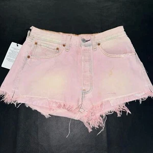 Re/Done Levi’s Pink The Short Shorts Größe 24 - Bild 1 von 7