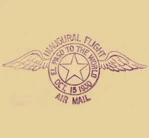 USA 1930 Southern Trans Continental Route 33 First Inaugural Flight #C11 Airmail - Picture 1 of 2