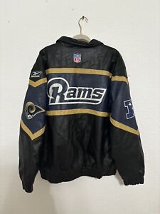 St. Louis Rams Men's Size XLarge Leather Jacket