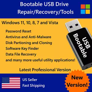 Hiren's Boot PC Repair/Recovery/Tools/Password/Antivirus Computer Fix Utility - Picture 1 of 7