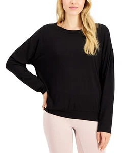 NWT! Alfani Sz S Super Soft Modal Long-Sleeve Round Neck Sleep Top Pajama Top - Picture 1 of 7