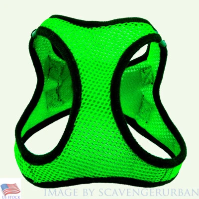 S-Pequeño Ajustable Transpirable Nylon Mascota Perro, Gato Chaleco Arnés Cuello Malla Foto 1 de 3