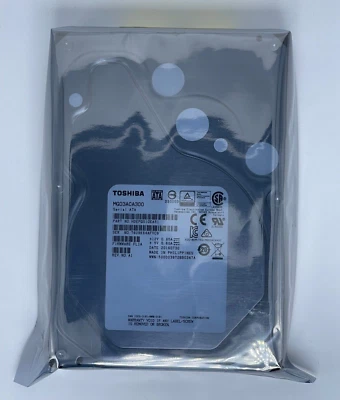 TOSHIBA MG03ACA300 SATA3 3TB 3.5in  7200RPM HDD - Image 1 of 3