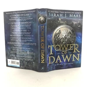 Tower of Dawn Sarah J. Maas Target Exclusive Edition Endpaper Art HC DJ - Imagen 1 de 10