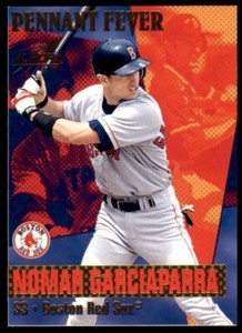 1999 Pacific Aurora Pennant Fever #4 Nomar Garciaparra Boston Red Sox
