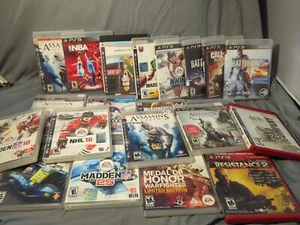 ps3 games lot games bundle 21 Working Games - Picture 1 of 2