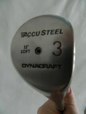 Dynacraft Accusteel RH #3 Driver 15* Loft True Temper Shaft wCover - Image 1 of 4