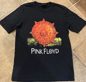 Camiseta para mujer Pink Floyd 2019 reloj de sol The Division Bell negra talla mediana - Imagen 1 de 8