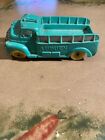 Vintage Auburn 518 Green Rubber Toy Bed Truck