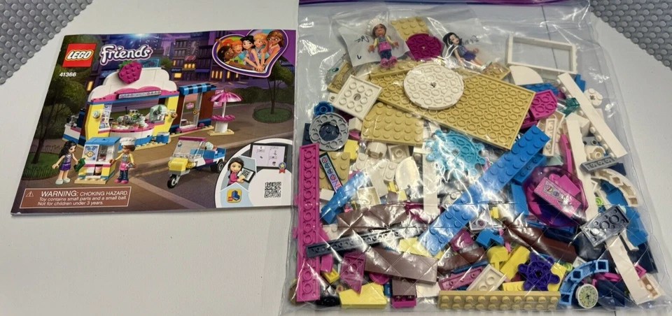 Набор кафе-кексов Оливии LEGO Friends 41366 - 100% комплект с инструкциями - Изображение 1 из 1
