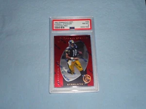 1997 Pinnacle Football Card Kordell Stewart PSA Grade 8 NM-MT 95591386 Certified - Picture 1 of 2