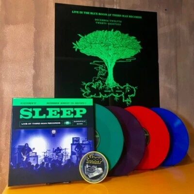 Sleep Live TMR Studios coloured Vinyl patch Ltd ed 33 rpm - Image 1 of 4