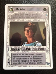 Star Wars CCG SWCCG Third Anthology wb Mon Mothma LP/NM+ - Picture 1 of 1