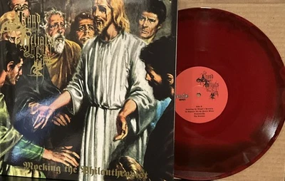 Grand Belial's Key – Mocking The Philanthropist LP 2025 Weltenfeind WFP021 [RED] - Image 1 of 4