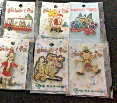 Disney 6 pines espectáculo de PINS evento torpe Pinocho chip dale muchos personajes Foto 1 de 4