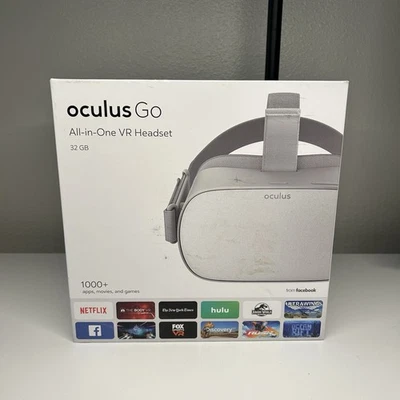 Meta Oculus Go 32GB VR Headset – Gray Standalone Version – UNTESTED AS IS - Image 1 of 4