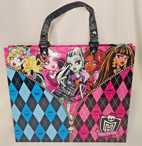 MONSTER HIGH Akkordeon Stil Aktentasche Portfolio Schule Organizer 2010 Geldbörse - Bild 1 von 8