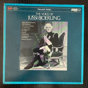The Voice Of JUSSI BJOERLING Renata Tebaldi Lucia Dani UK Import London LP M/NM - Picture 1 of 9