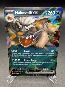 Mabosstiff ex 086 SV: Scarlet & Violet Promo Cards Holo - Picture 1 of 4