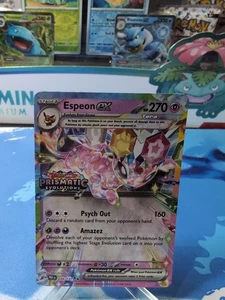 Espeon ex 034/131 Prismatic Evolutions Stamped Promo Pokemon Card 2025 NM - Picture 1 of 2