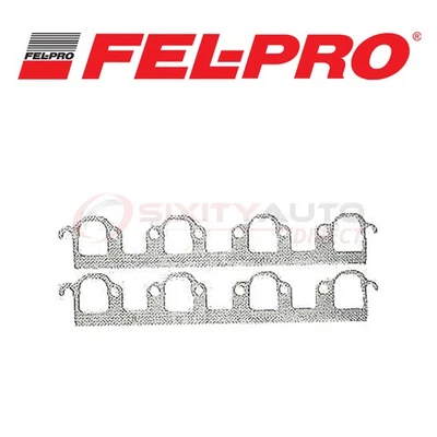 Fel Pro Exhaust Manifold Gasket Set for 1988-1997 Ford F Super Duty 7.5L V8 ku - Изображение 1 из 4