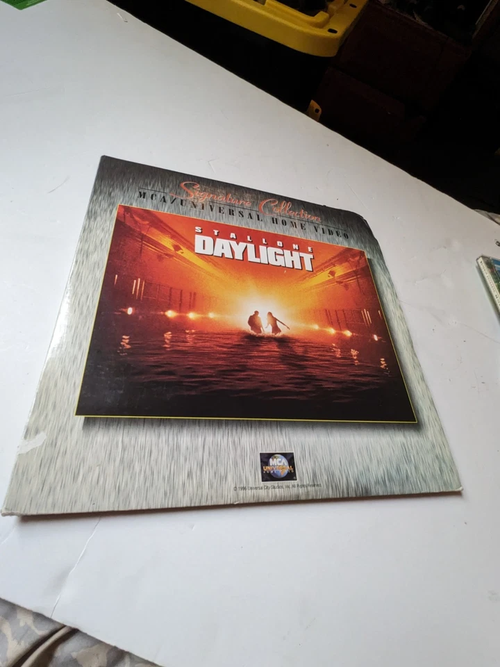 Daylight Signature Collection LaserDisc 2-Disc Set, Sylvester Stallone - Image 1 of 4