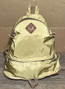 Vintage Alps Mountaineering Backpack Nylon w/leather - Picture 1 of 8