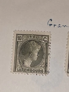 Vintage Luxemburg 10c Briefmarke gebraucht - #F725 - Bild 1 von 1