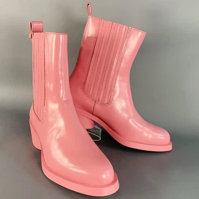 Botas CAMPER Talla 8 Cuero Rosa Suela de Goma Foto 1 de 4
