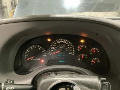 Speedometer US Cluster Black Face Fits 05 TRAILBLAZER 337657 - Image 1 of 4