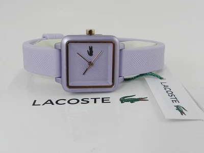 Lacoste Women's Lacoste 12.12 Flow Purple Silicone Strap Watch 26mm - Image 1 of 4